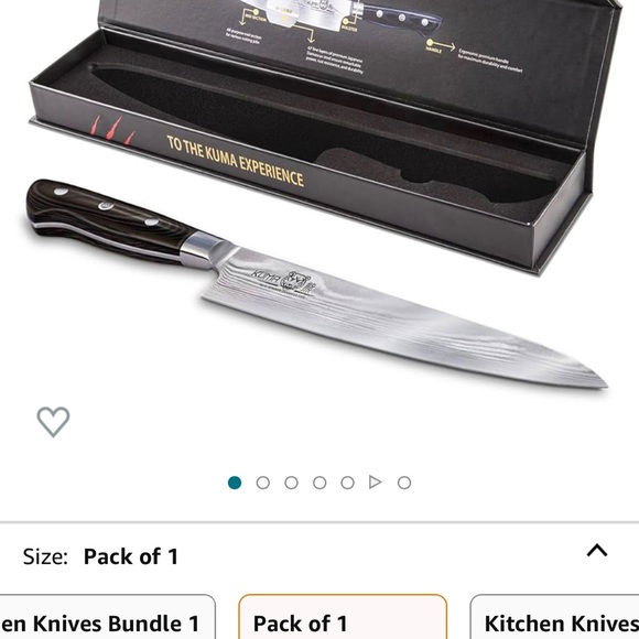 KUMA Professional Damascus Knife - Picture 2 of 14